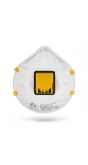 Полумаска противоаэрозольная с клапаном, трехпанельная Jeta Safety JM-9312 Полумаска противоаэрозольная с клапаном, трехпанельная Jeta Safety JM-9312