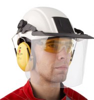 Щиток защитный V4D для каски 3М (ацетат) Щиток защитный V4D для каски 3М (ацетат)